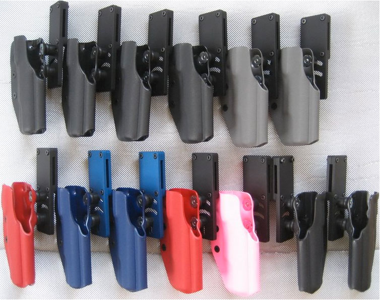 Holster LHS Rapid Draw en Couleurs, avec Patte de fixation en acier - Cliquer pour agrandir Holster LHS Rapid Draw en Couleurs, avec Patte de fixation en acier - Cliquer pour agrandir