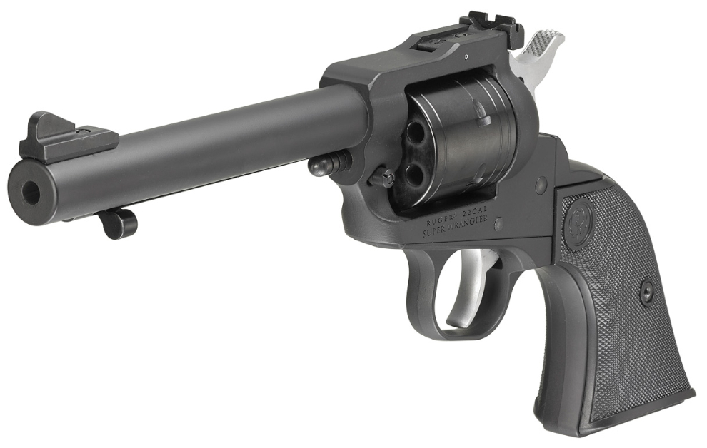 Revolver RUGER SUPER WRANGLER 22 LR Black Cerakote - Modle 2032