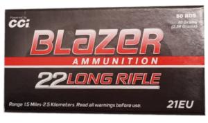 Munitions BLAZER 22 LR