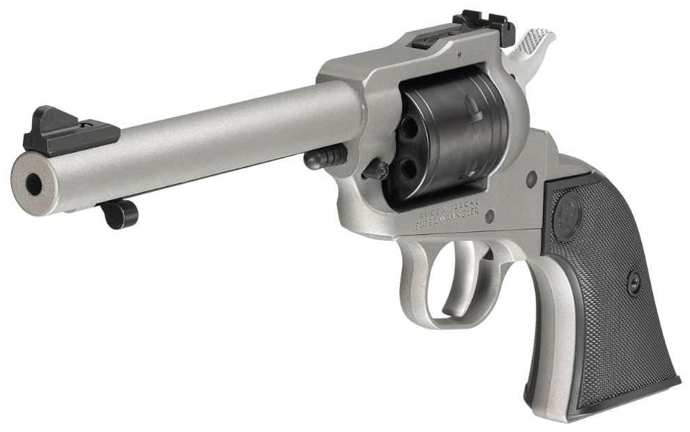 Revolver RUGER SUPER WRANGLER 22 LR Silver Cerakote - Modle 2033