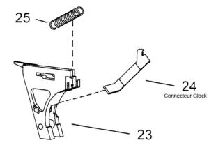 Connecteur 2 kg - Glock