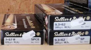 Boite de 20 Munitions carabines Sellier Bellot Cal. 7X57 R (SPCE) - SUPER PROMO