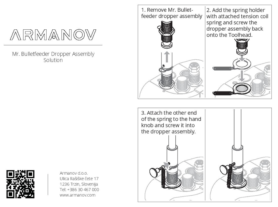 Dropper Assembly Solution Armanov for Mr. Bulletfeeder - Cliquer pour agrandir