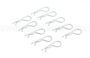         Clips de retenue EEMANN TECH RETAINING CLIPS 14040 pour Tubes Pique-Amorces DILLON - Pack de 10