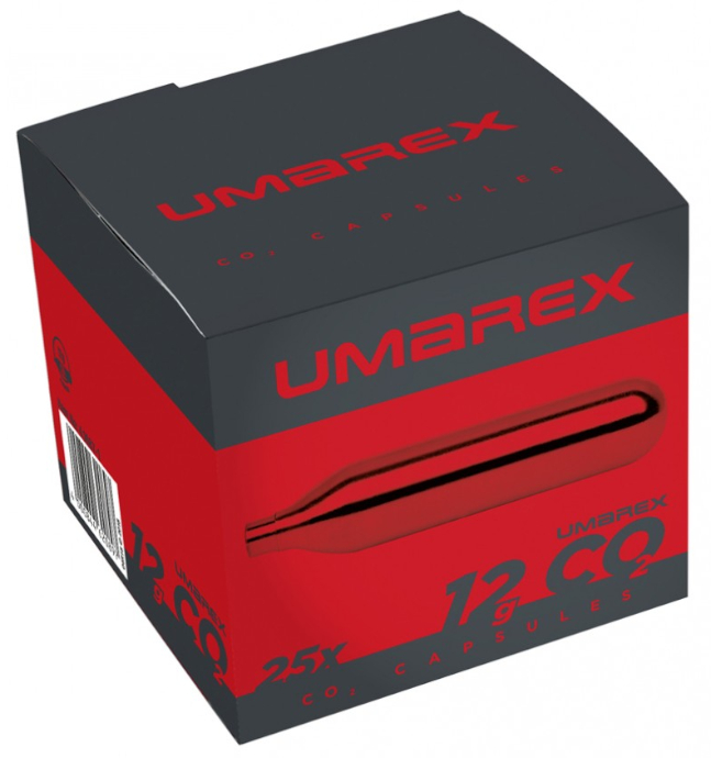 Capsules de CO2 12 G UMAREX - La bote de 25