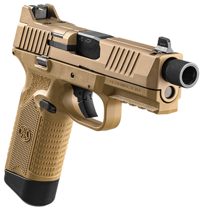 Pistolet FN Herstal 545 Tactical 45 ACP FDE/FDE