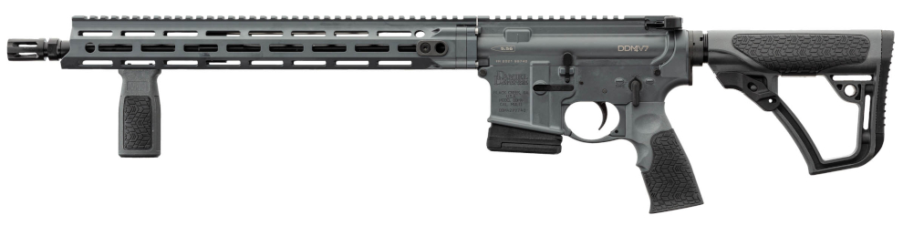 Carabine DANIEL DEFENSE AR15 DDM4 V7 canon 16'' cal. 5.56 Gris Tornado