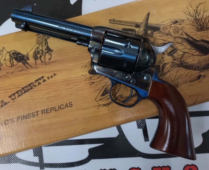 Revolver Uberti 1873 Cattleman 357 mag canon 4