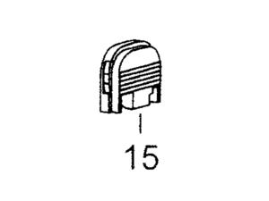 (15) Plaque de Verrouillage de Percuteur pour Pistolets Glock