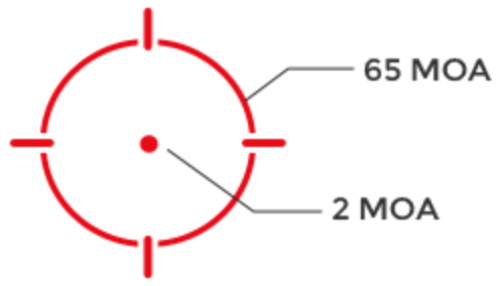 Viseur Point Rouge HS510C et Circle - HOLOSUN