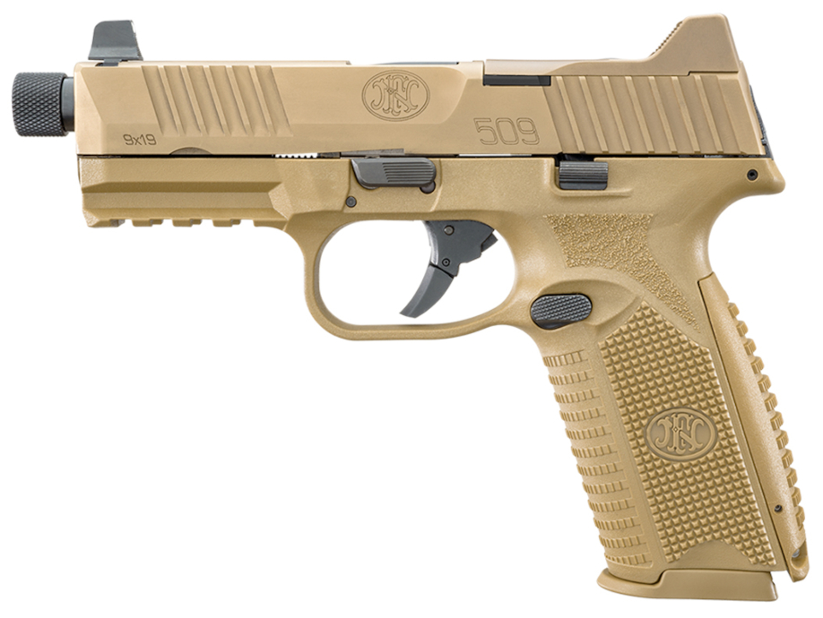 Pistolet FN Herstal 50 Tactical 45 ACP FDE/FDE