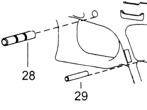 (28) Axe de Détente - Glock