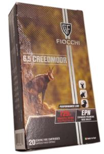 Munitions FIOCCHI 6.5 Creedmoor 129 gn - Boite de 20 unités  